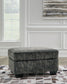 Lonoke - Ottoman - Gunmetal