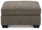 Mahoney - Oversized Accent Ottoman - Chocolate