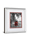 Telephone By Emily Navas - Mirror Framed Print Wall Art - Dark Gray