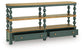Finnworth - Console Sofa Table - Blue / Brown