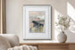 Blush Horizon II By Jennifer Goldberger - Gray
