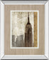 Autumn In New York By Mallett K Mirrored Frame - Beige