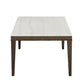 Essence - 70" Rectangle Dining Table With Marble Top