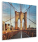 Shayward - Wall Art - Blue / Amber