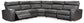 Samperstone - Power Reclining Sectional
