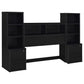 Westpark - 3 Piece Bedroom Set Bookcase Headboard