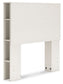 Aprilyn - Twin Bookcase Headboard - White
