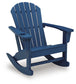 Sundown Shores - Rocking Chair - Blue