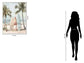 Palm Breeze Trio - 32" x 48" Framed Wall Art - Beige