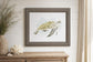 22x26 Watercolor Sea Turtle Study I By June Erica Vess - Beige