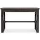 Freedan - Home Office Desk - Grayish Brown