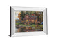 Mirrored Frame Peace Like A River Cabin By Kim Norlien - Green