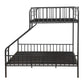 Caius - Twin Long/Queen Bunk Bed - Gunmetal