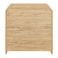 Mara - Two Drawer End Table / Bedside Table - Natural