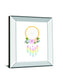 Lets Chase Rainbows IX By Jenaya Jackson - Mirror Framed Print Wall Art - White