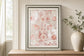 22x26 World Traveler Textile II By June Erica Vess - Pink