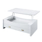 Ramiel - Coffee Table With Lift Top - High Gloss White