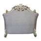 Vendome II - Chair With 2 Pillows - Two Tone Ivory Fabric & Antique Pearl