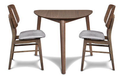 Oscar - Corner Table With 2 Cushion Chairs