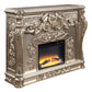 Sorina - Fireplace - Antique Silver