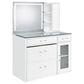 Flora - 2-Drawer Vanity Set With LED Mirror