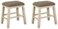 Bolanburg - Upholstered Stool (Set of 2) - Beige
