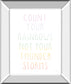 Lets Chase Rainbows VII By Jenaya Jackson - Mirror Framed Print Wall Art - White