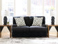 Whitmore Manor - Loveseat - Black Pearl