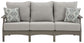 Visola - Sofa with Cushion - Gray