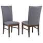 Sherwood - Upholstered Dining Side Chair (Set of 2) - Gray
