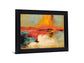 Solar Ember - 28" x 34" Framed Wall Art - Yellow