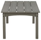 Visola - Rectangular Cocktail Table - Gray