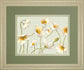 Bright Poppies By Novak - Framed Print Wall Art - Beige
