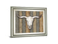 Cow Skull Il By Marla Rae Framed Print Wall Art - Light Brown