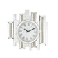 Ornat - 22" Wall Clock - Faux Square Diamonds