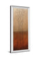Branch Rouge I By Eve - Mirrored Frame Wall Art - Light Brown