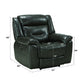 Imogen - Power Motion Recliner With USB - Gray Leather-Aire