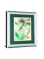 In Motion II By Danhui Nai Mirrored Frame - Blue