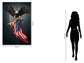 Temp Glass With Foil - Eagle Flag - Dark Gray