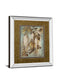 Wisteria Lane Il By Eliane Volherbst-Lane - Mirror Framed Print Wall Art - Light Brown