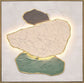 Earthen Forms II Hand-Painted LED Canvas In Frame - Beige / Blush
