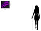 Neon Hello Gorgeous - Purple