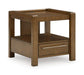 Marxmore - Square End Table - Brown