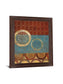 Medallion Mosaic - 28" x 34" Framed Wall Art - Blue