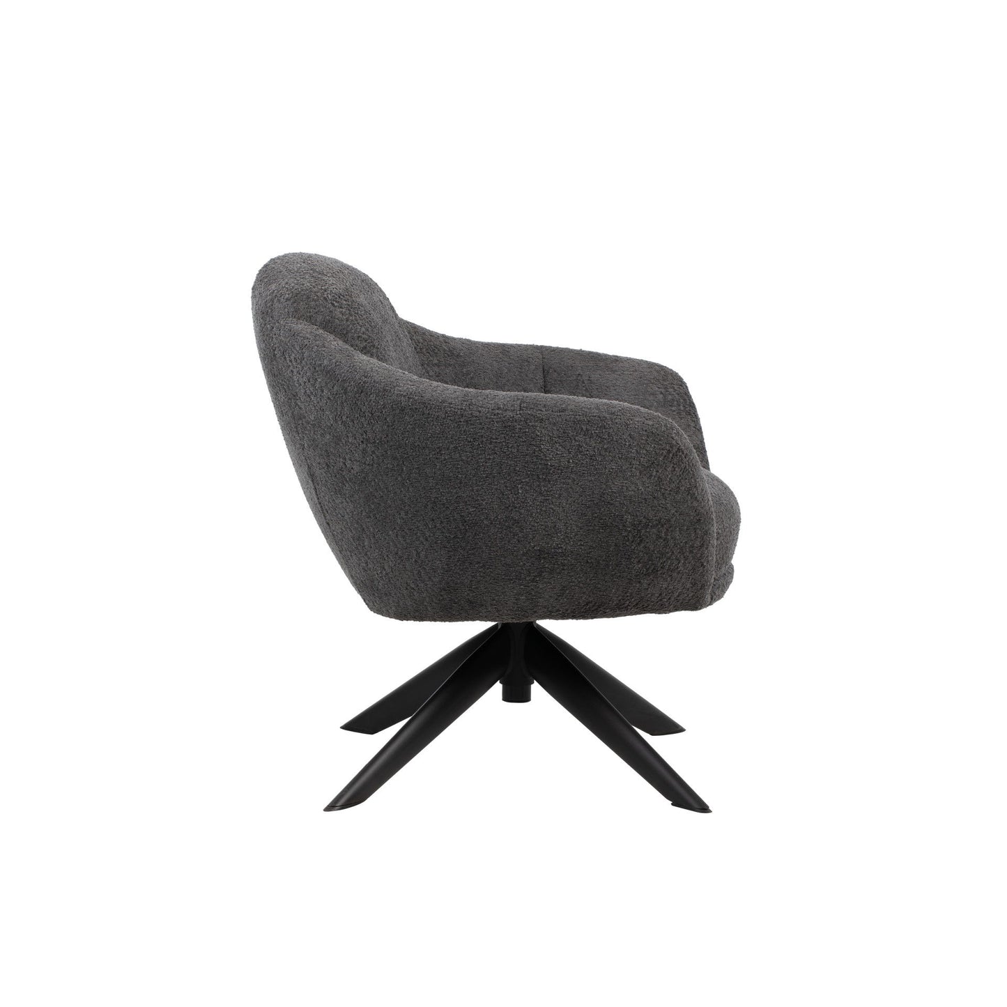 Fleming - Boucle Swivel Lounge Chair