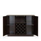 Hazen - 34.84" Wine Cabinet - Espresso