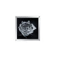 Talisha - Wall Art - Mirrored & Faux Crystal Rose
