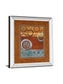 Tanzania Il By Tava Studio - Mirror Framed Print Wall Art - Dark Brown