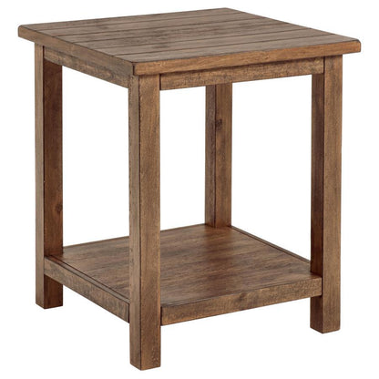 Payne - Wood End Table with Shelf
