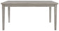 Parellen - Rectangular Dining Room Table - Gray